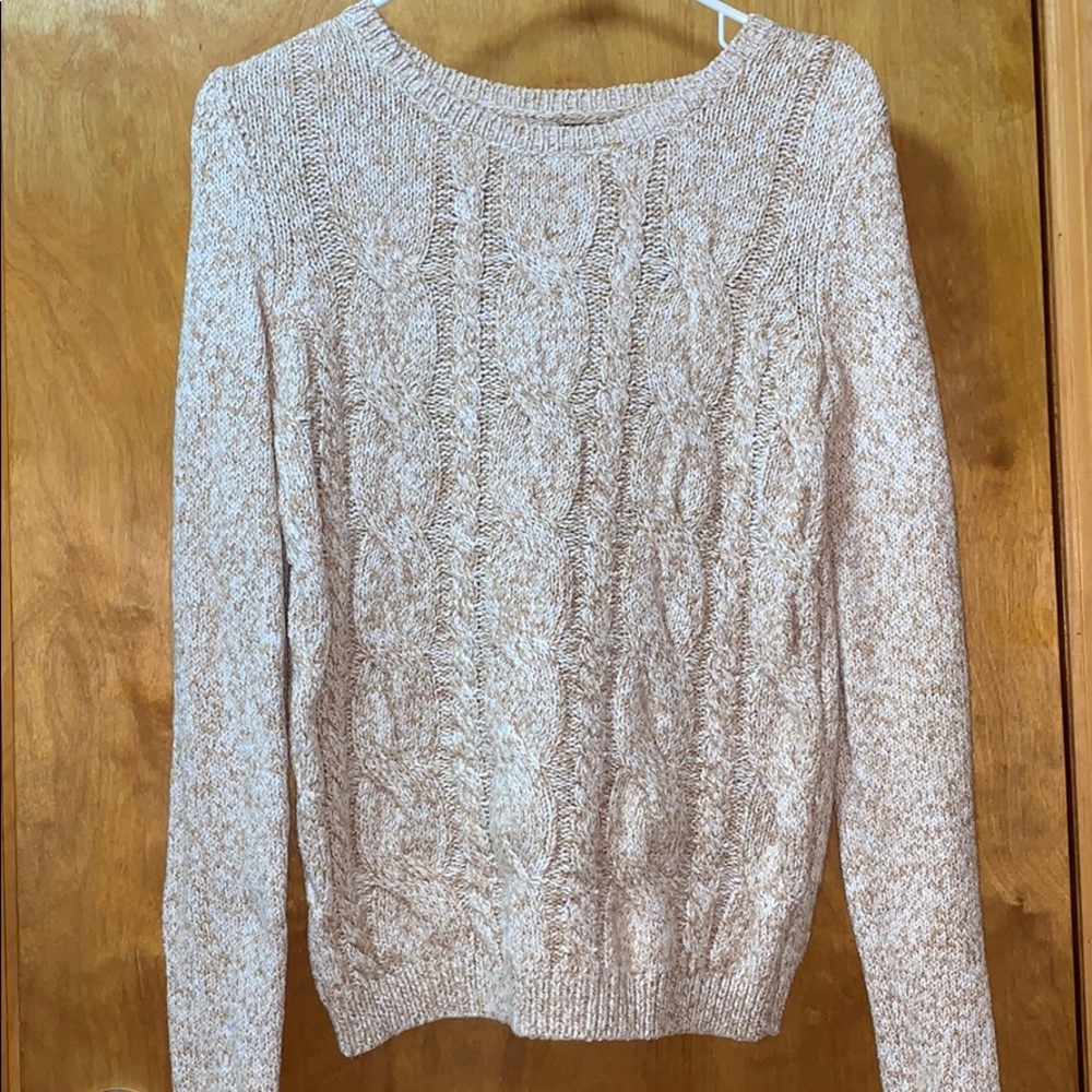 CREAM KNIT SWEATER